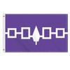 3×5 FT Iroquois Flag, Large 100D Native First Nation Outdoor