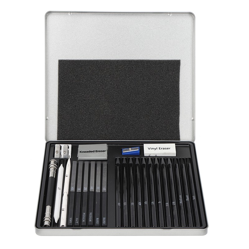 32Pcs Sketch Pencil Set Beginner Painting Tool Art Supplies with