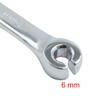sourcing map Repair Tools Auto Anti-slip Double Ended Flare Nut