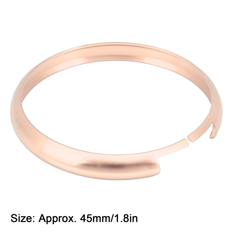 Key Fob Cover, Akozon Aluminium Smart Cover for Keyring Ring