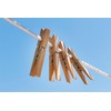 120 x Wooden Pegs For Washing Line | Traditional Laundry