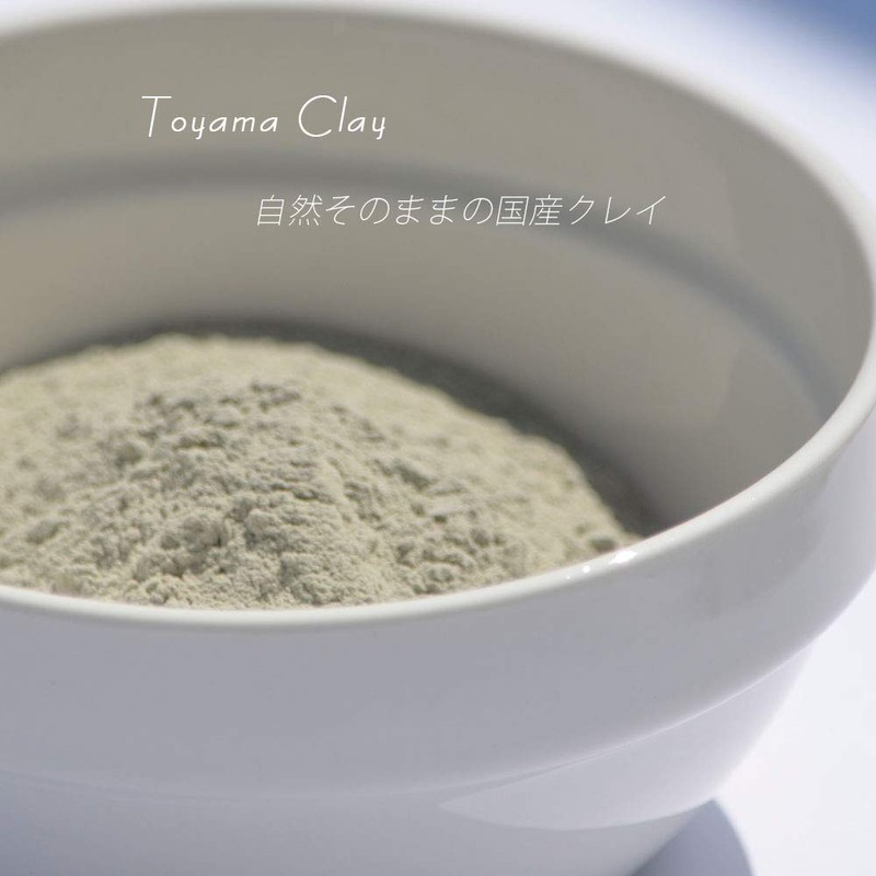 Toyama Clay Mud Pack, Face Pack, Hair Pack, Premium Clay