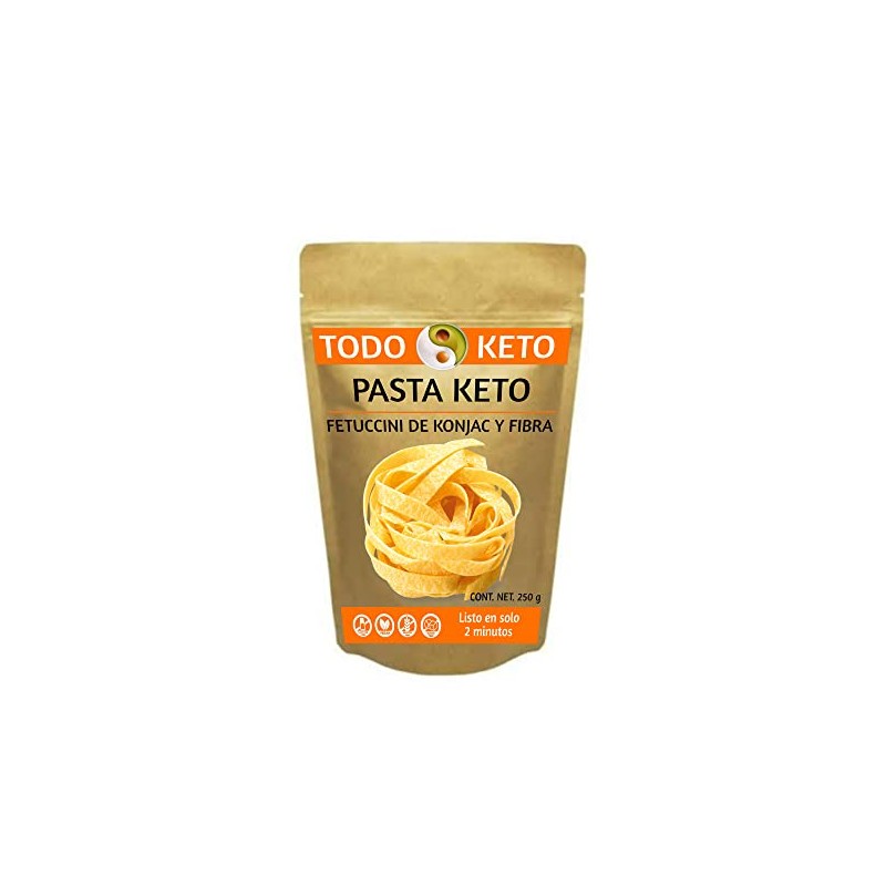 Pasta Keto Fetuccini de Konjac con Fibra Shirataki Low Carb