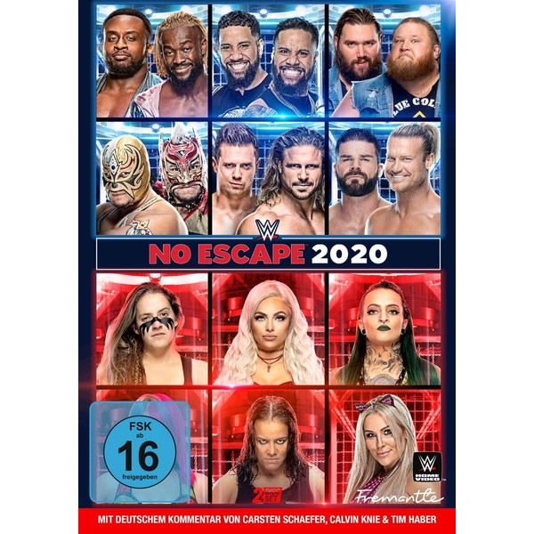 WWE: NO ESCAPE 2020, [2 Discs] [Region Free]