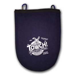 Towch® Disc Golf Towel Pouch - 3 to 5 Disc Bag - Choice of 11 Colors - (Nautical Navy)