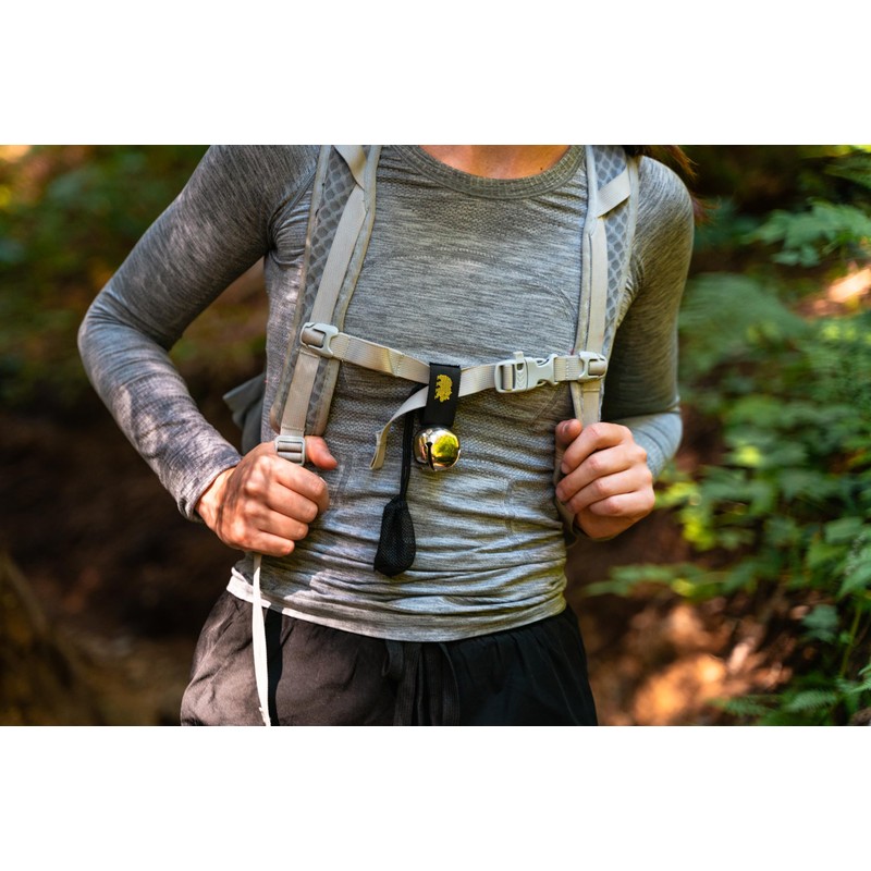 Coghlan's Magnetic Bear Bell with Silencer - Hiking Safety Gear