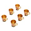 Vintage Coffee Pot Set Retro Metal Pot Tray Set Waterproof
