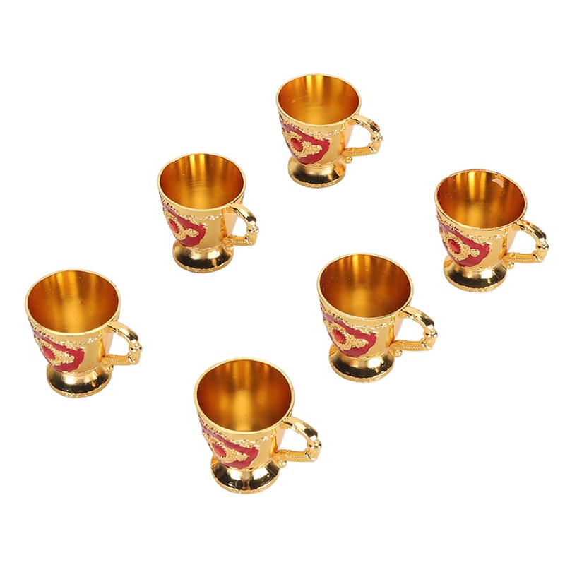 Vintage Coffee Pot Set Retro Metal Pot Tray Set Waterproof