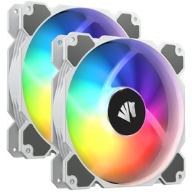 AsiaHorse Ventilador Argb Pwm de 140 mm, ventilador triple para computadora, ventilador estándar de caja de 140 mm con interfaz de 3 pines