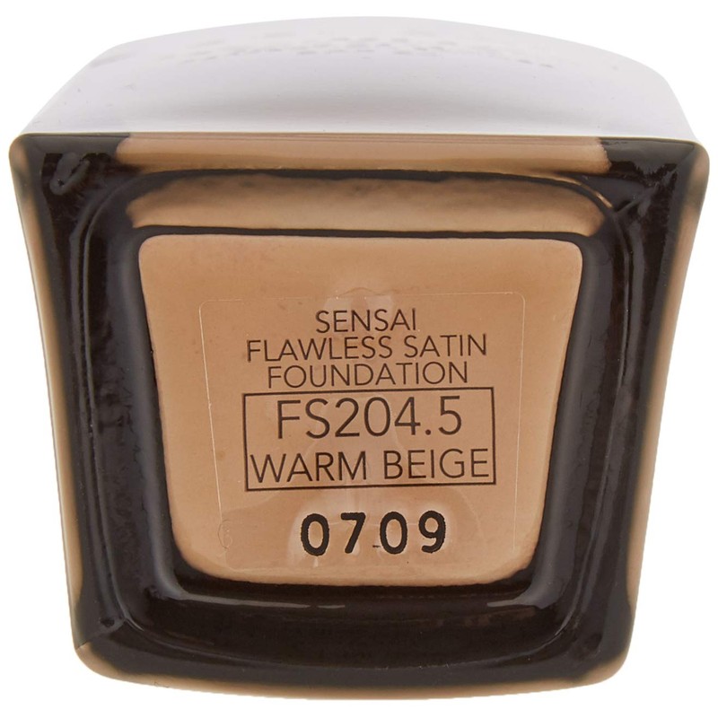 Sensai Flawless Satin Foundation Number 204.5 Warm Beige 30 ml