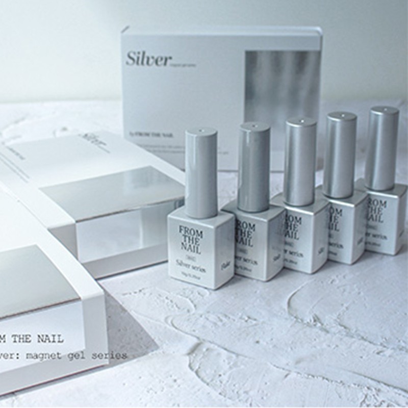 classic nail From the Nail Magnet Gel Silver + 30