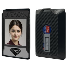 IDGemz Badge Holder for RSA SecurID Tokens - Holds up to 3 Badges (Holds 1 Token)