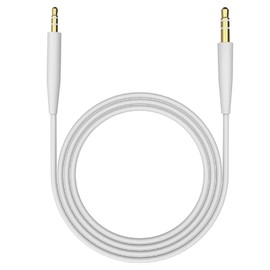 3.5 mm - 2.5 mm Aux Cable Cord, Bose Headphone Cable Replacement Male Stereo Jack Cable, Headphone Audio Wire for Bose QC 35 / QC35 II / QC25 / OE2-1.5 M/White