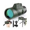 Pankoo 40X60 Monocular Telescope with Smartphone Holder & Tripod