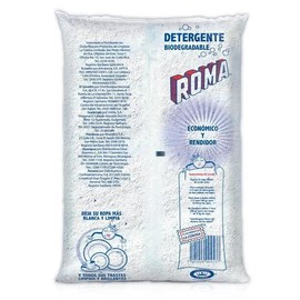 Roma Detergente en Polvo Roma Para Lavar 2 Kg/ Powder laundry detergent Biodegradable