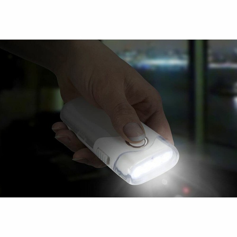Alecto ATL-80 LED Night Light with Light Sensor, Emergency Torch,