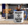 Architect Two Tone Blue Edition 11oz - Architects drafting tables