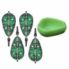 CENPEK Fishing Feeder Set Fishing Inline Feeder Carp Fish Plastic