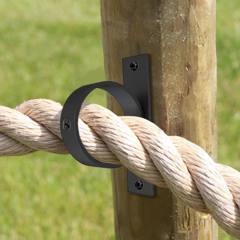 Rope Fence Bracket Holder | Rope Securing Holder Bracket Battle