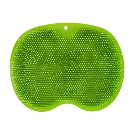 Haikawi Foot Brush, Foot Wash, Mat, Body Brush, Odor Prevention, Foot Brush, Anti-Slip, Bath, Foot Wash Brush (Red)