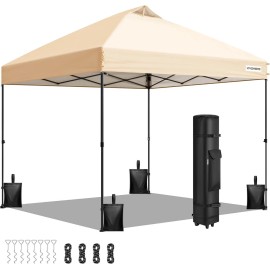 10x10' Commercial Pop UP Canopy Party Tent Folding Waterproof Gazebo Heavy Duty