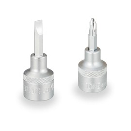TONE Driver Bit Socket 4H-M2 Drive Angle 1/2" (-) 0.8 x 6.0