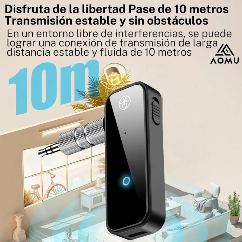 Receptor Bluetooth 5.0 Para Auto Música Audio Estéreo Adaptador 3.5mm