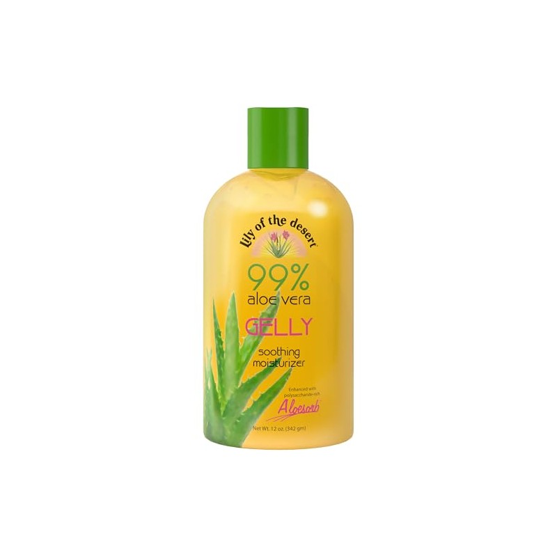 Lily of the Desert Aloe Vera Gelly Bottle, 12 Ounce
