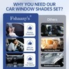 8pcs Car Window Shades for Ford Bronco Sport 2021 2022
