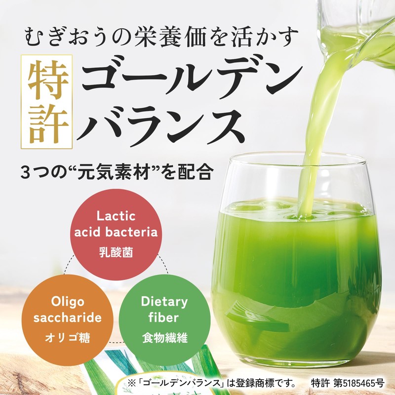アサヒ緑健公式 緑効青汁×グルコV 60袋 （4ｇ×60袋入り）グルコサミン 大麦若葉 乳酸菌 オリゴ糖 食物繊維 粉末