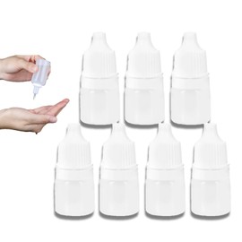 HERCHR 2ml Eye Dropper Bottles,100Pcs Squeezable Dropper Bottles,Dropper Potion Bottles White Small Empty Refillable Squeezable Liquid Sample Dropper Bottles Translucent Eye Liquid Dropper Bottles