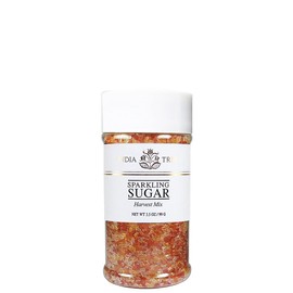 India Tree Harvest Mix Sparkling Sugar, 3.5 oz