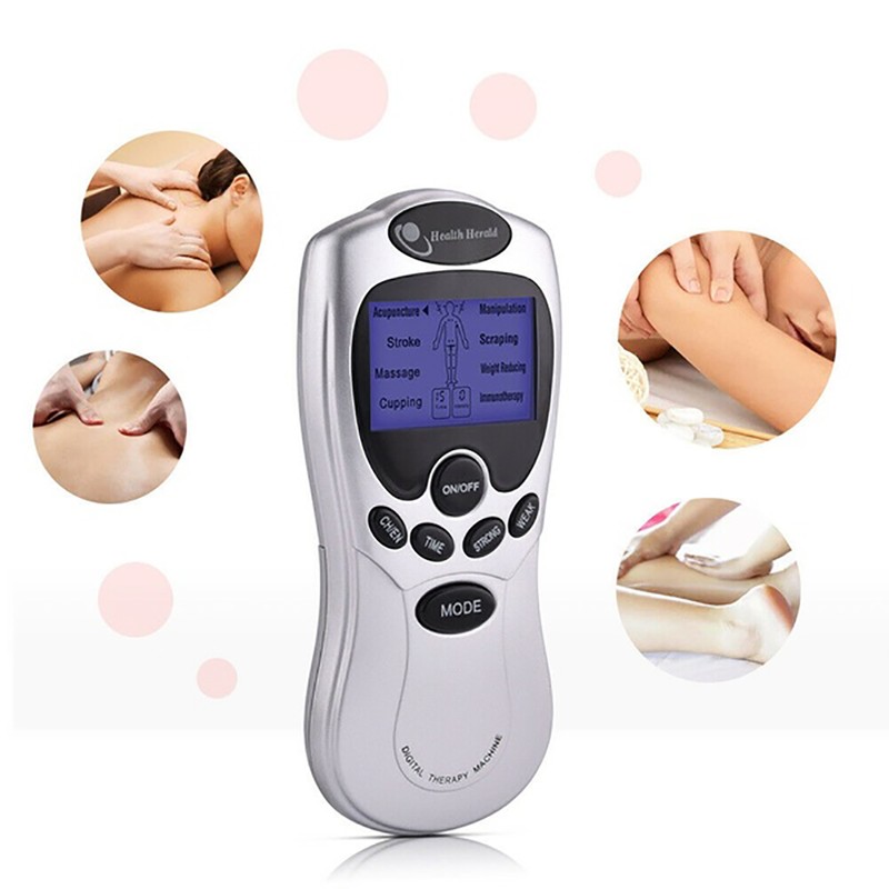 Muscle Stimulator with 4 Pads and 8 Modes Rechargeable Electric
