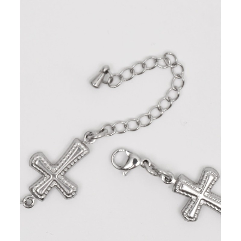 [ウィゴー] Figments ALL クロス ネックレス レディース F シルバー