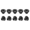 uxcell Knurled Thumb Nuts, 10Pcs M3 x 11 x 6mm