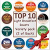 Breakfast Blends Pods Coffee Variety Pack, Top 10 Picks, Light