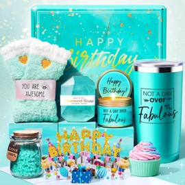 Regalos de Cumpleaños para Mujeres,Regalos del Día de la Madre,Cuidado Personal Canasta de Spa Relajante para Mujer,Caja de Regalos,Regalo de Navidad