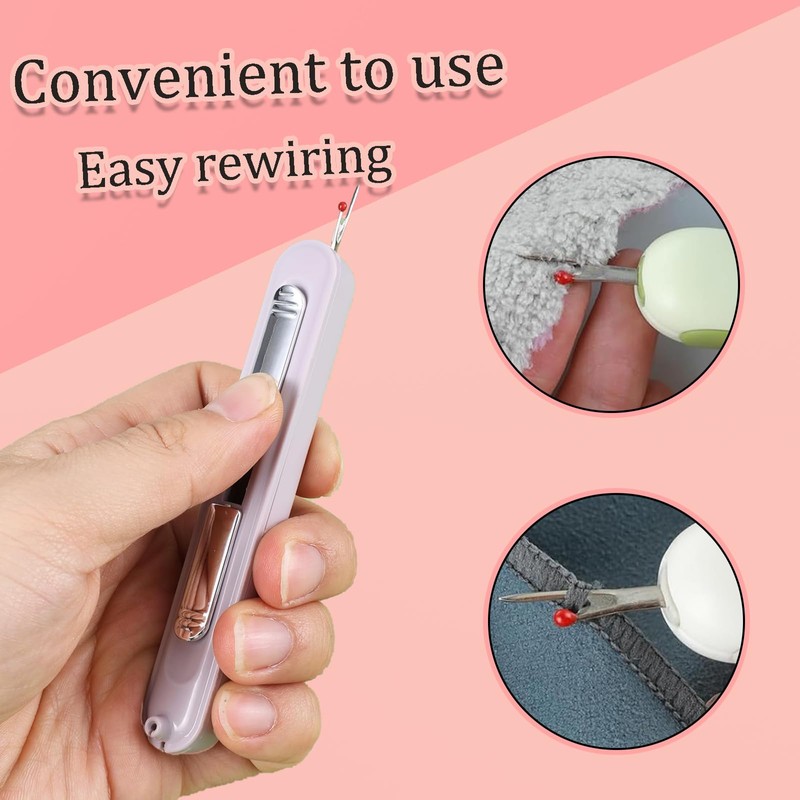 3 PCS Needle Threaders,Needle Threader Tool, 2-in-1 Needle Threader &