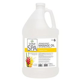 La Palm Aromatherapy Massage Oil 1 Gal (Tropical Citrus)