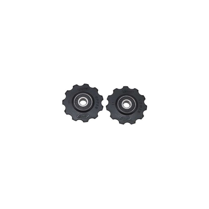 BBB RollerBoys Jockey Wheel Pair - Black, 11T