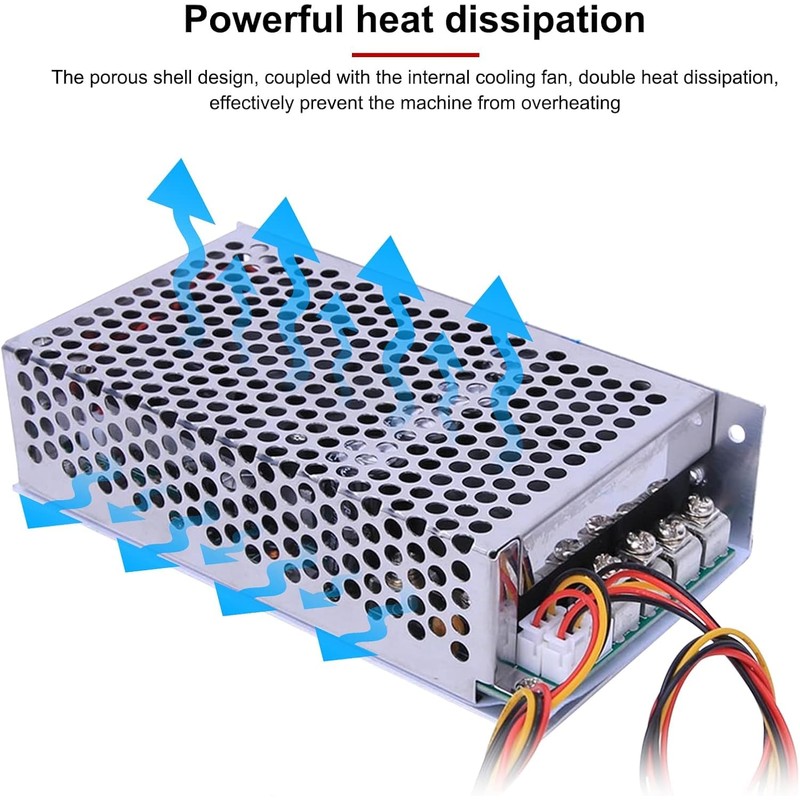 DC Motor Speed Controller, PWM Motor Speed Controller, 10-50V 100A