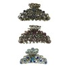Set of 3 JCGY Jaw Clips Metal Hair Claws 2
