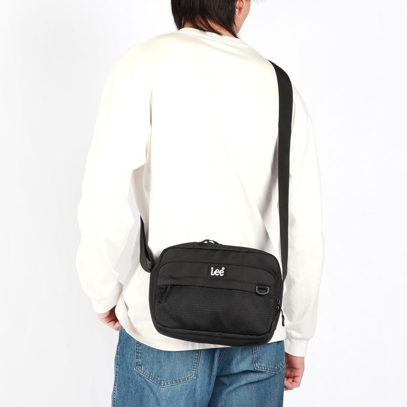 Lee 320-3724 Mini Shoulder Horizontal Box Logo, Trend, Lightweight, Multifunctional,
