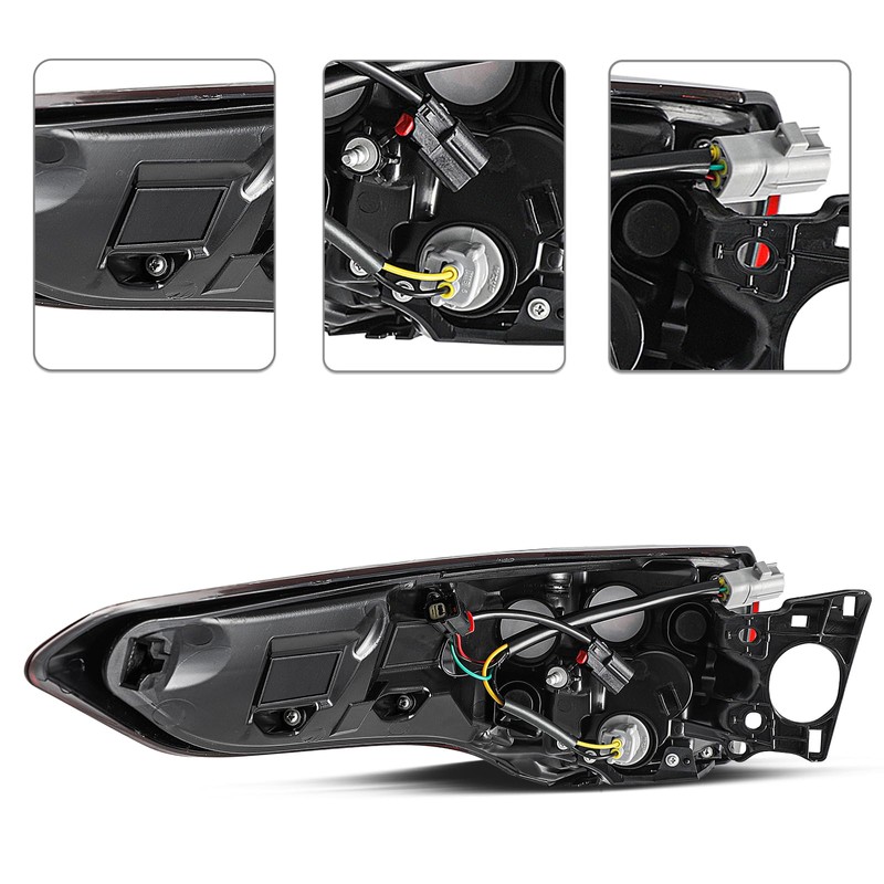 SOCKIR Tail Light Assembly for 2020-2022 Toyota Highlander Rear Outer