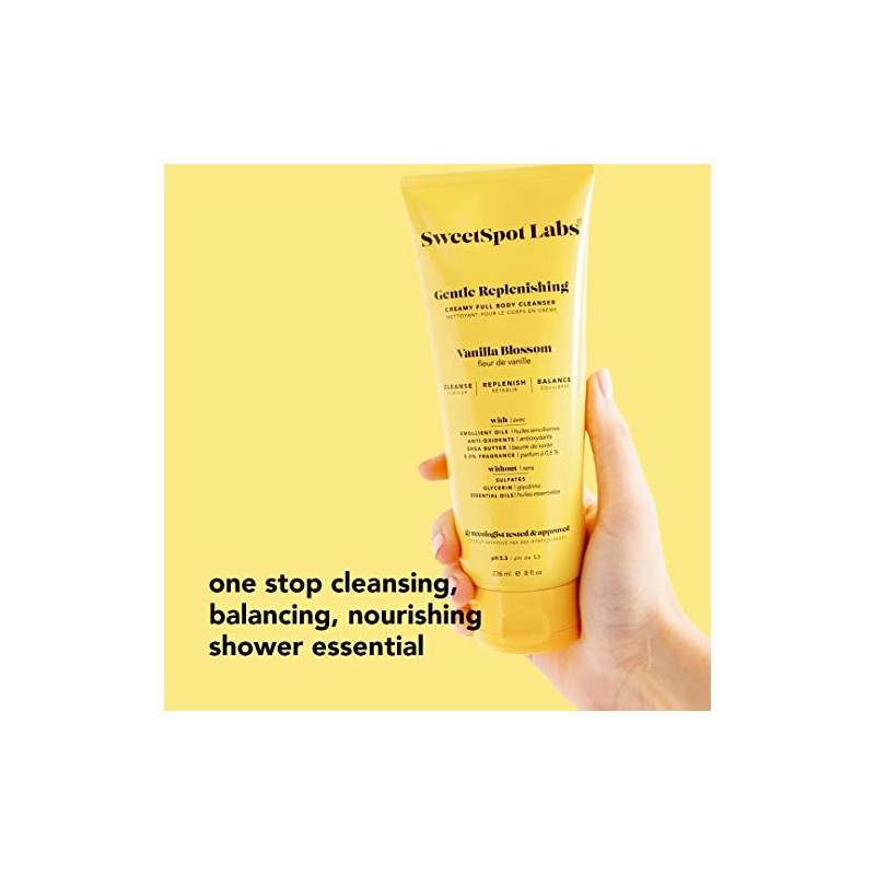 Sweetspot Labs Natural Equilibrado Suave Gel Cuerpo Femenino Onzas Líquidas