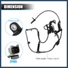 INFINAUTO Front Left ABS Wheel Speed Sensor Transmission Speed Sensor