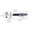 XIMINZ Steering Wheel Lock with Alarm Anti Theft Car Security