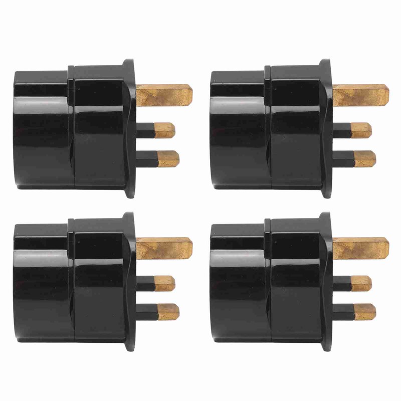 4PCS to Conversion Plug Grounding 2 Pin to 3 Pin