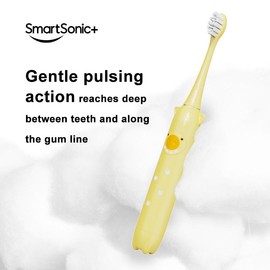 Kids Battery Powered , Type-c Fast charging   , suitable for children 3-6 years oldKids Battery  with Included AA Battery, Extra Soft Bristles, Flat-Laying Handle to Prevent Rolling, Bluey , 1 Pack  intensity level   toothbrush USB wave