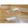 Bubble Glass shade, LEDupdates 3 Pack 5" wide Clear Seeded